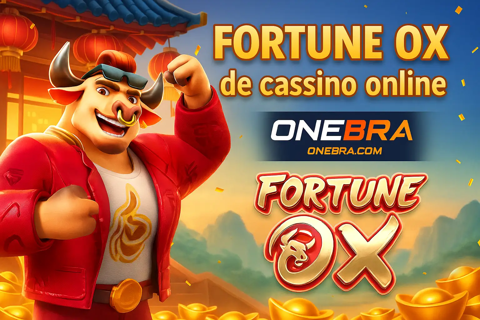Fortune Ox no ONEBRA.COM - Aposte Agora e Reivindique Seus Ganhos