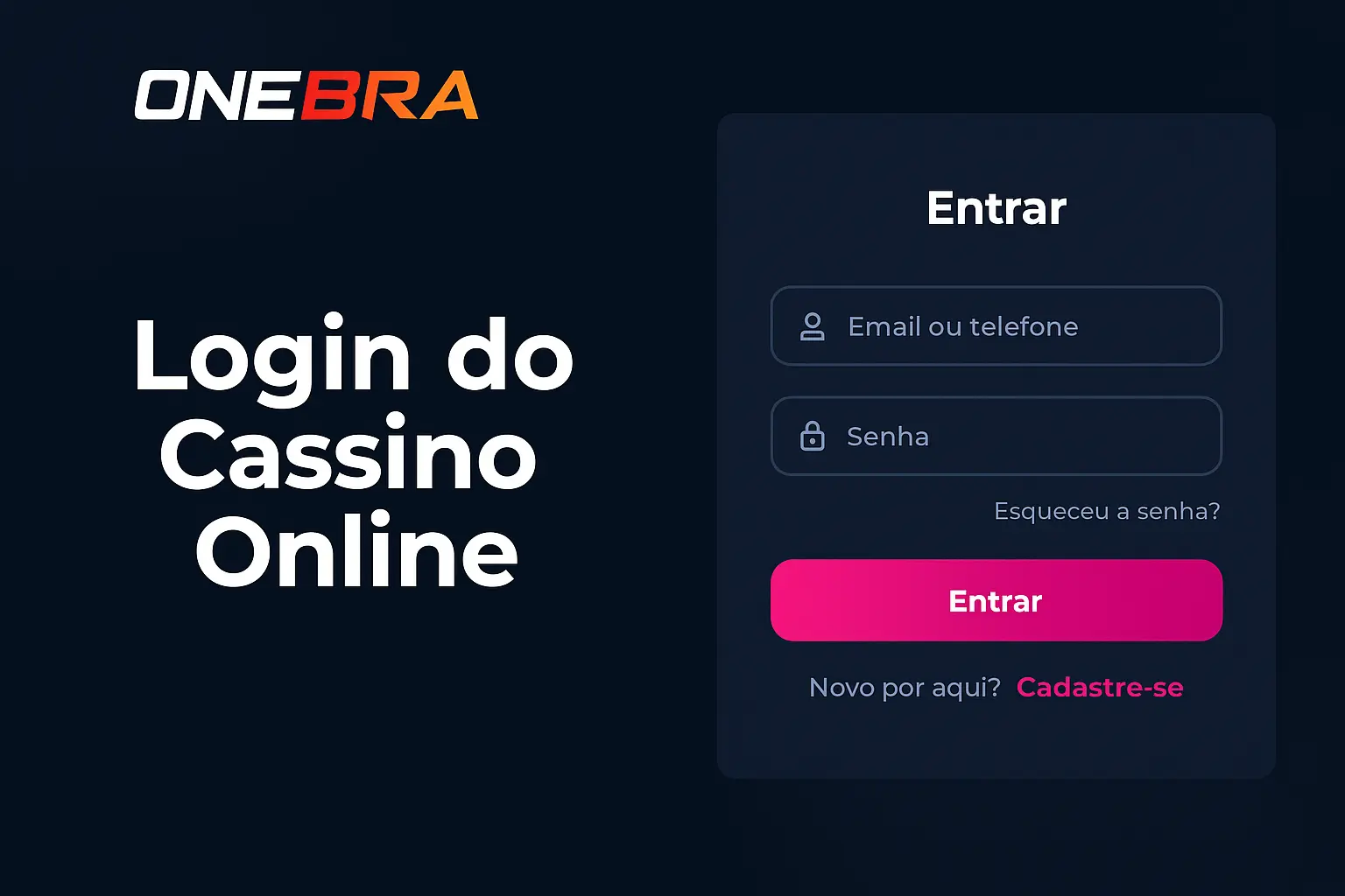 Registro na ONEBRA.COM Garante Acesso a uma Vasta Seleção de jogo
